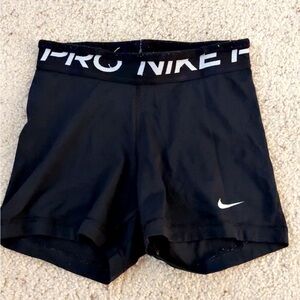 Nike Black Pro Shorts